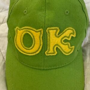 Disney Oozma Kappa monsters’ university Green and Yellow Cap